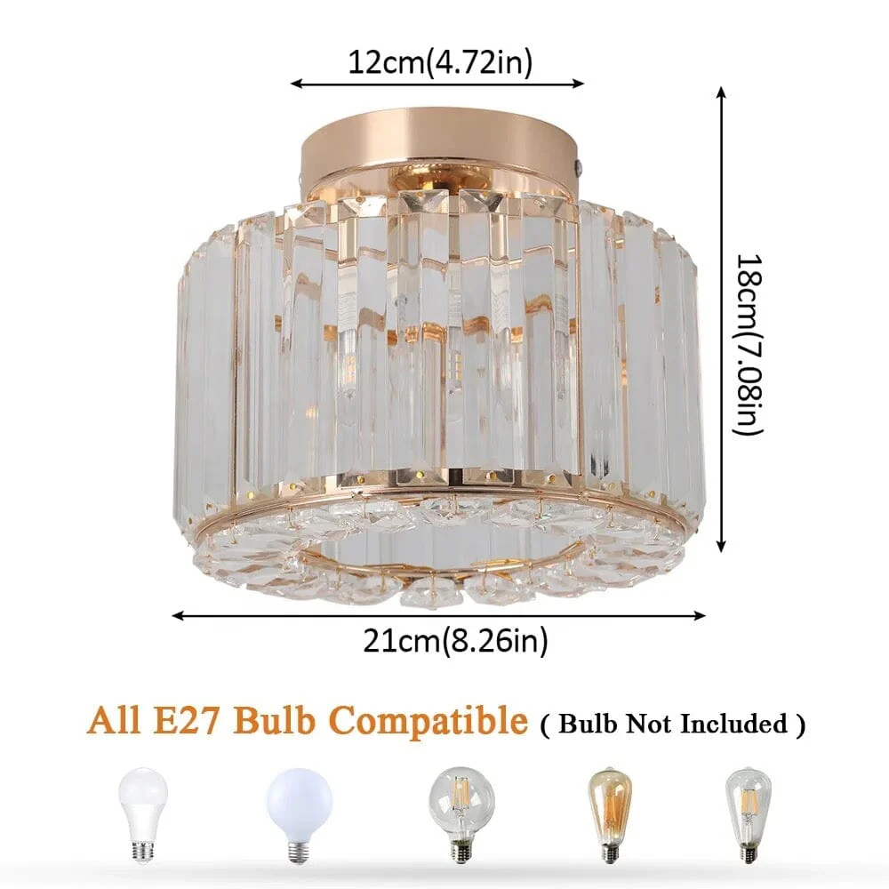 Danielle Crystal Ceiling Lamp - Image 10