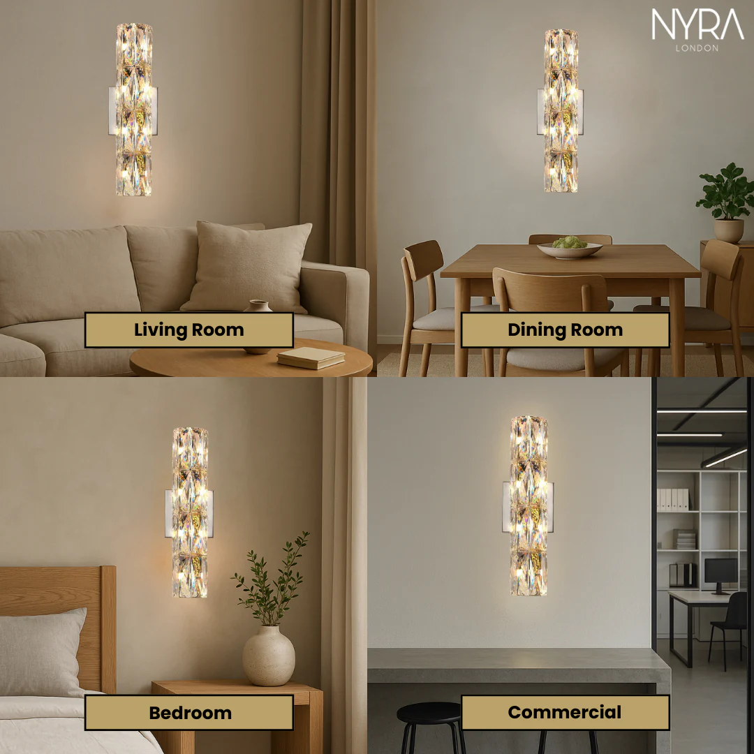 Denise Crystal Wall Lamp - Image 4