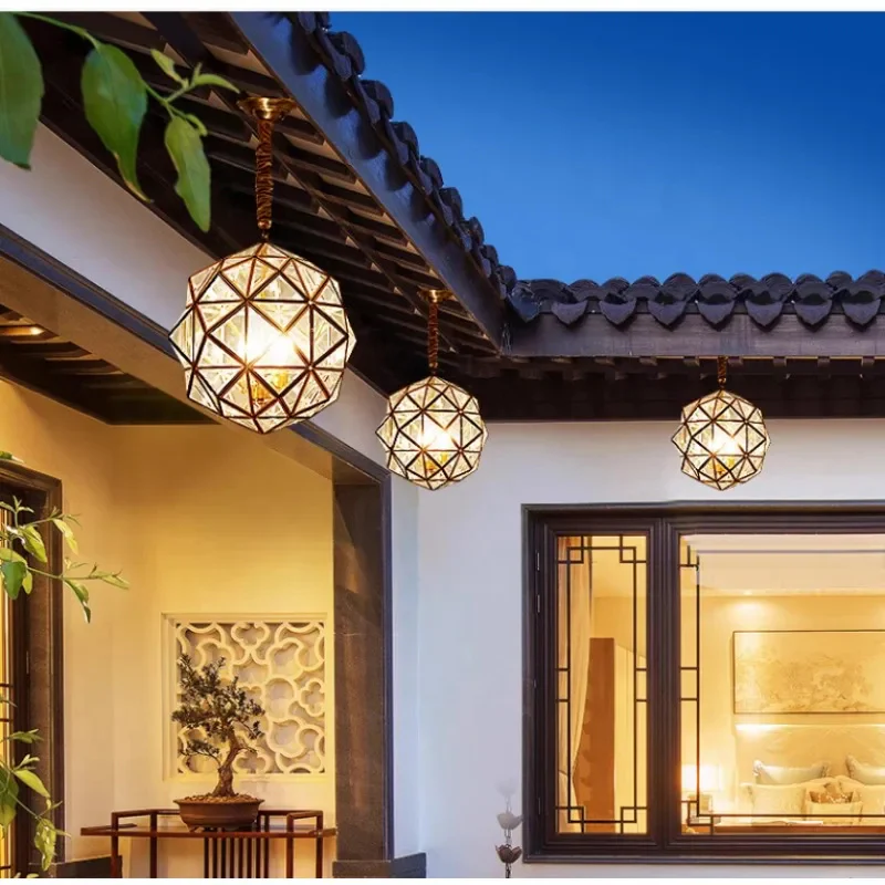 Dimlux Glass Pendant Light - Image 15