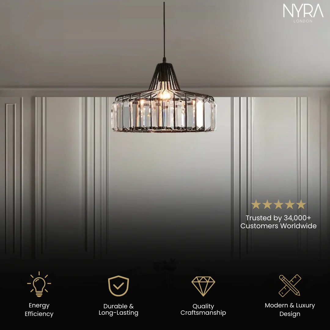Serenity Crystal Pendant Lamp - Image 3