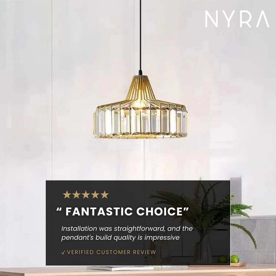 Serenity Crystal Pendant Lamp - Image 4