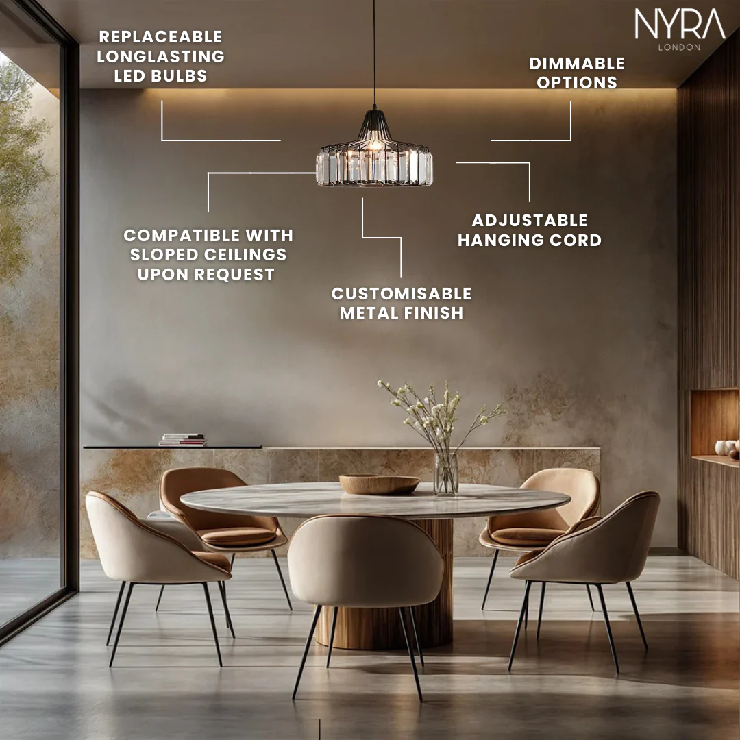 Serenity Crystal Pendant Lamp - Image 6