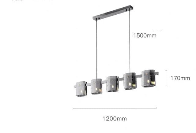 Houdini Long Chandelier - Image 15