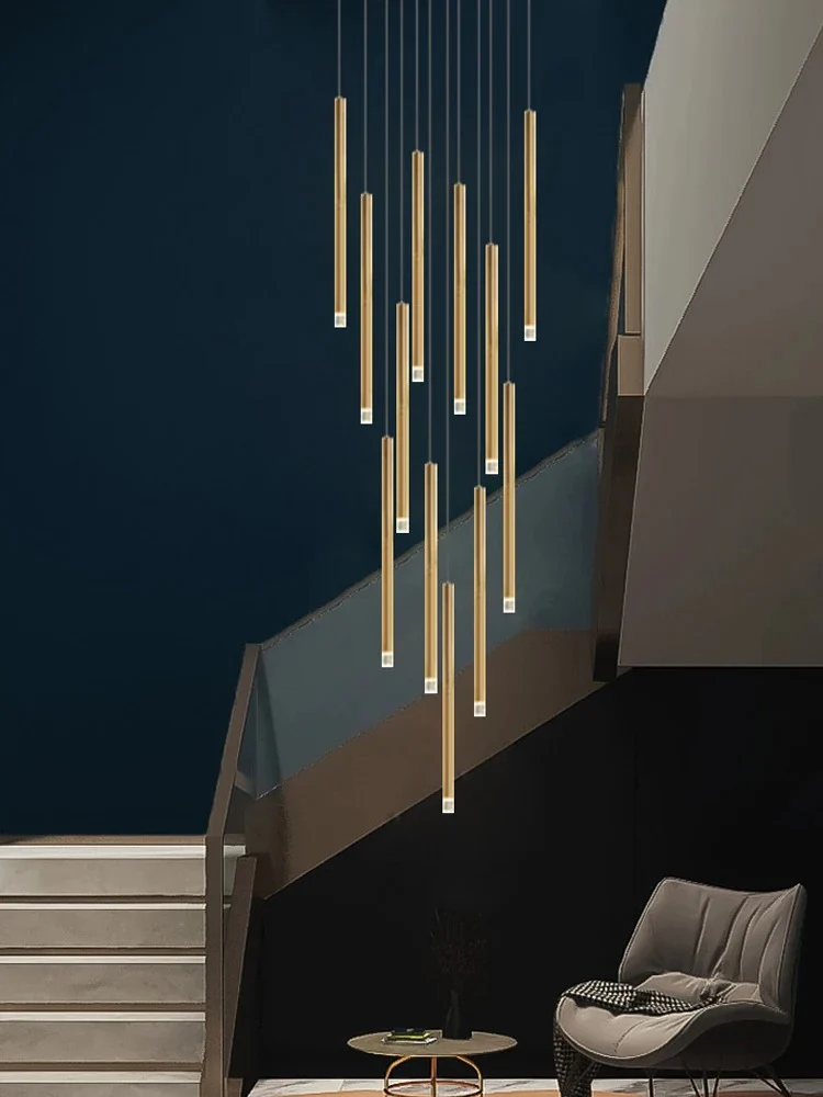 Dorset Staircase Tube Chandelier - Image 11