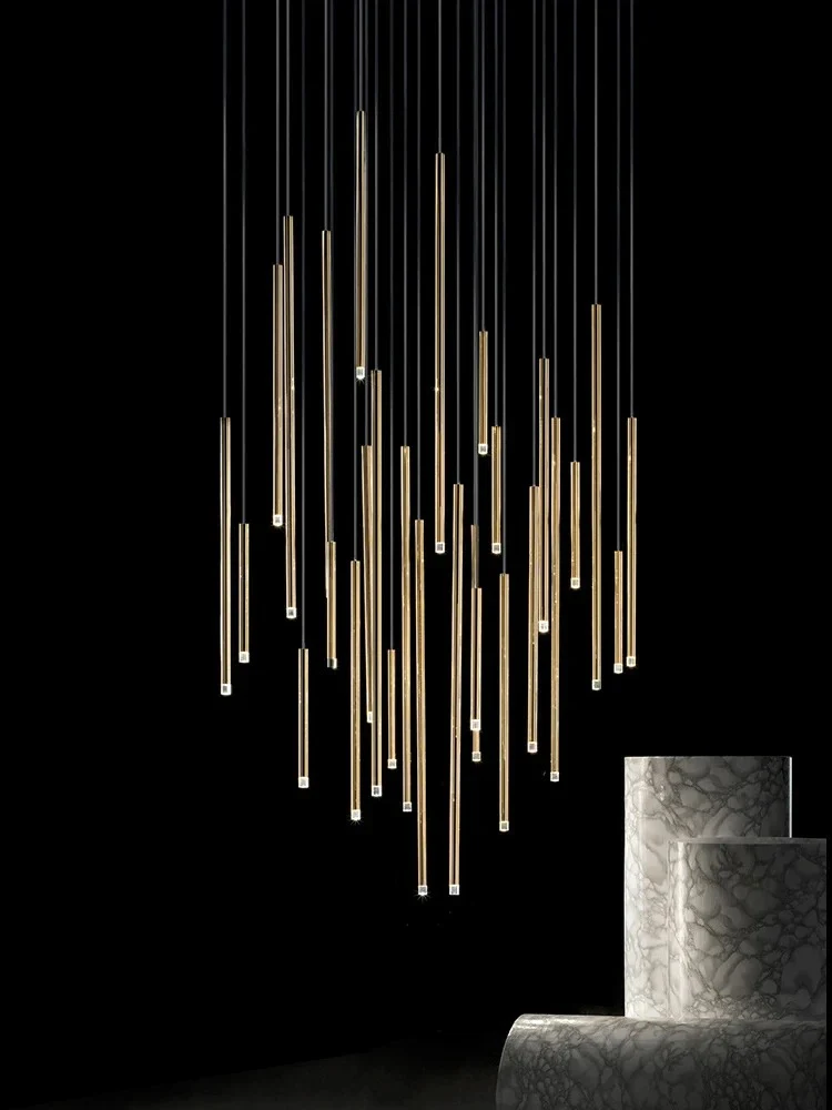 Dorset Staircase Tube Chandelier - Image 19