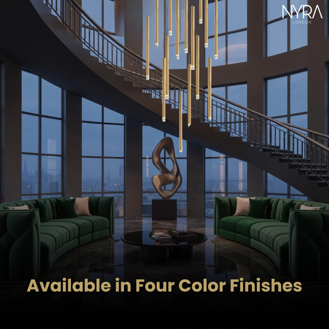 Dorset Staircase Tube Chandelier - Image 8