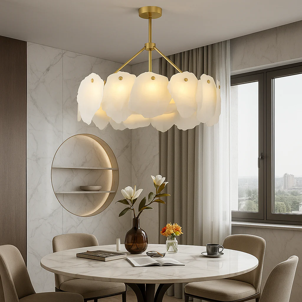 Arabella Marble Ceiling Chandelier