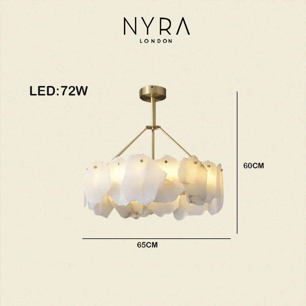 Arabella Marble Ceiling Chandelier - Image 12