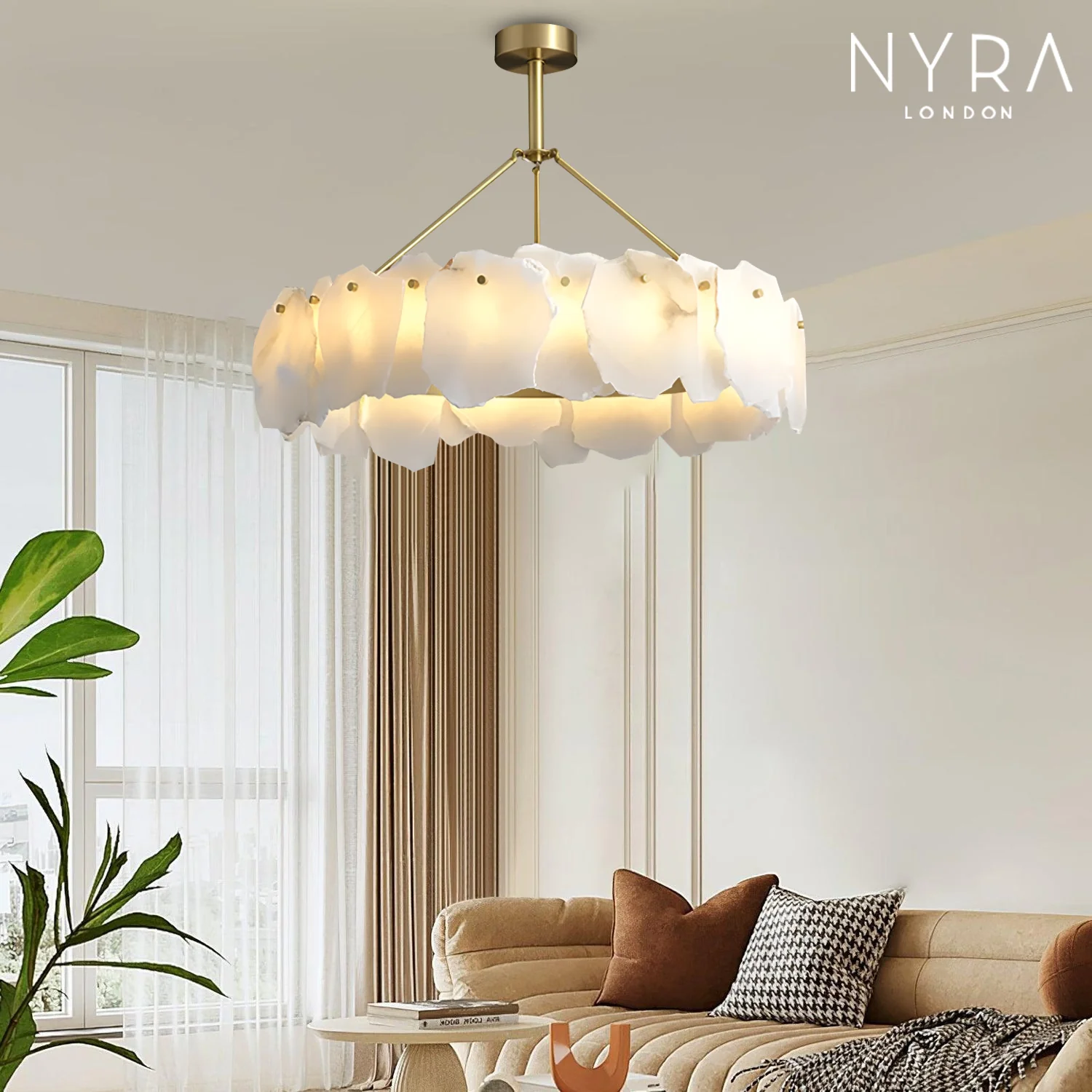 Arabella Marble Ceiling Chandelier - Image 14