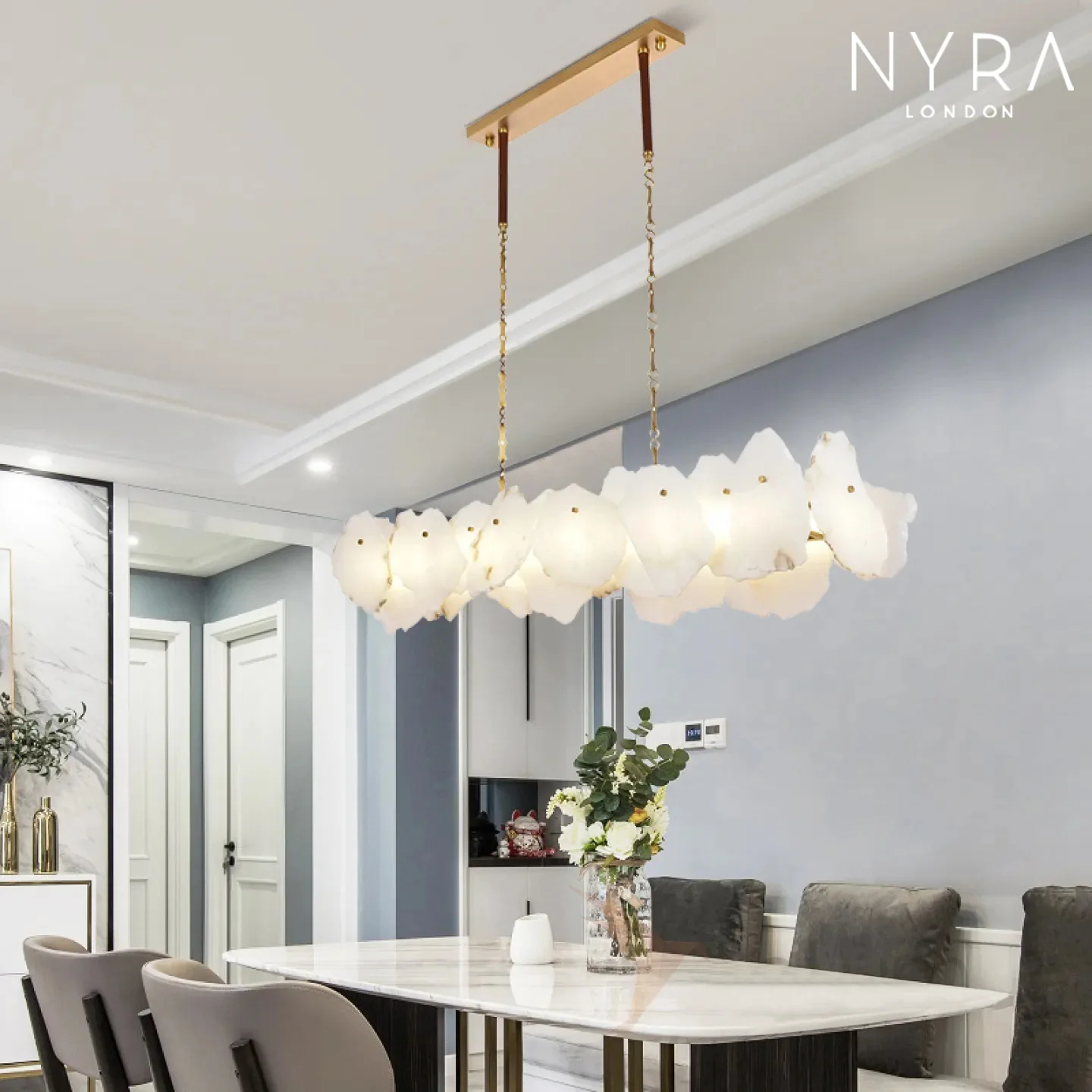 Arabella Marble Ceiling Chandelier - Image 8