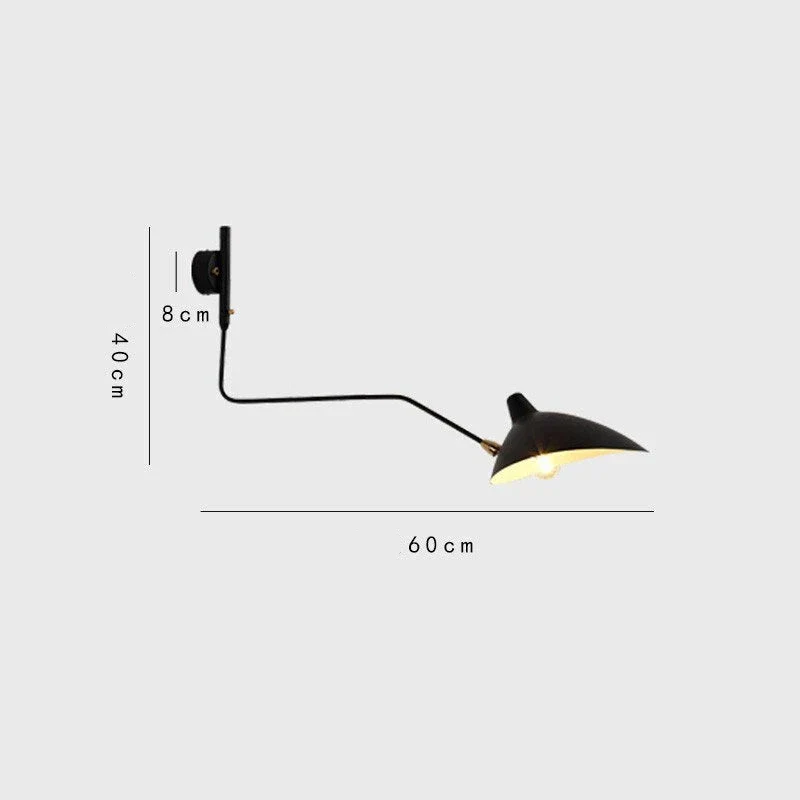 Dual Arc Modern Wall Lamp - Image 10