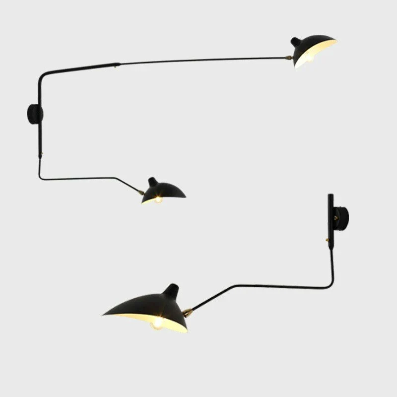 Dual Arc Modern Wall Lamp - Image 3