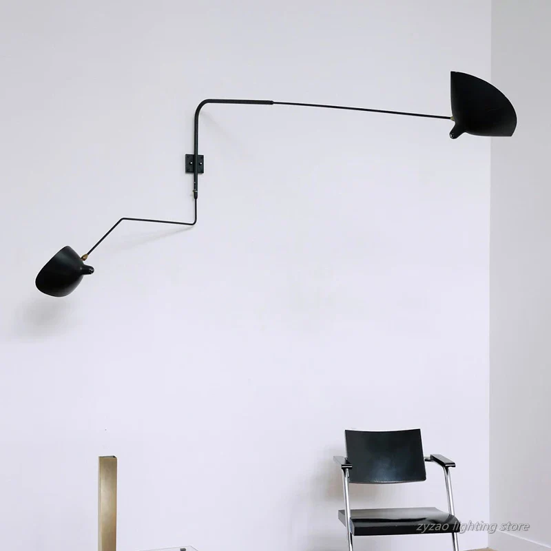 Dual Arc Modern Wall Lamp - Image 4