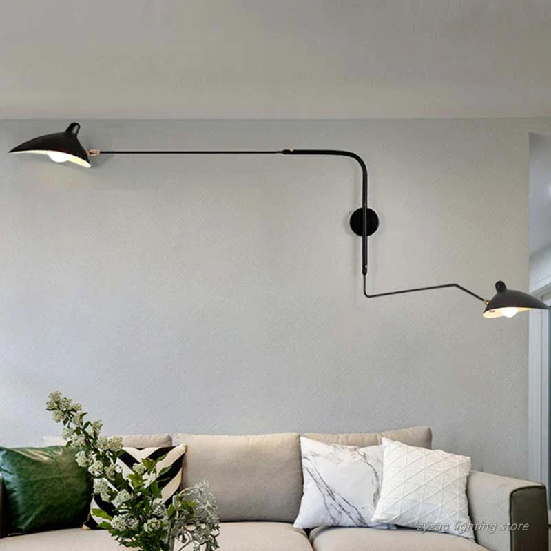 Dual Arc Modern Wall Lamp - Image 7