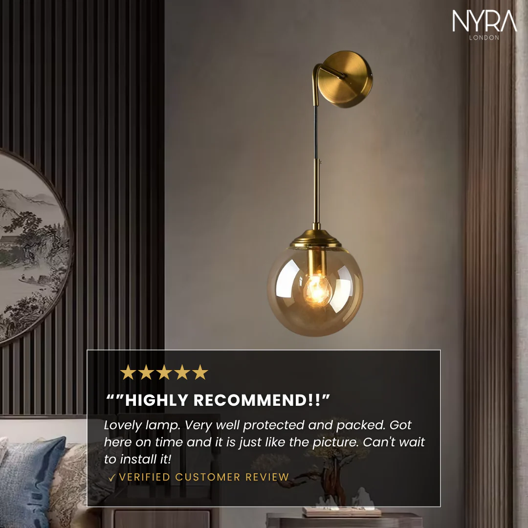 Eclipse Glass Wall Lamp - Image 5