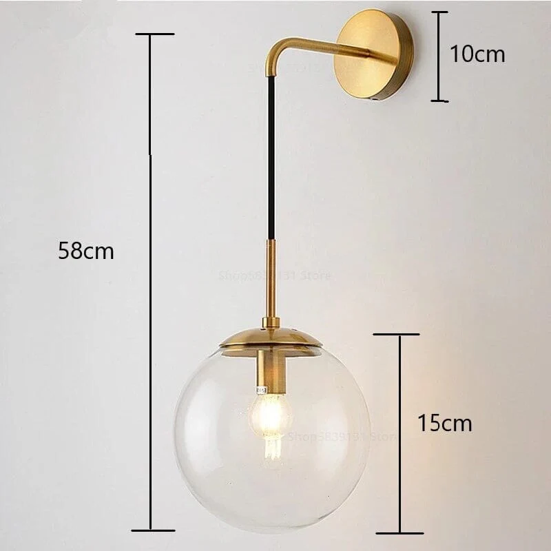 Eclipse Glass Wall Lamp - Image 9