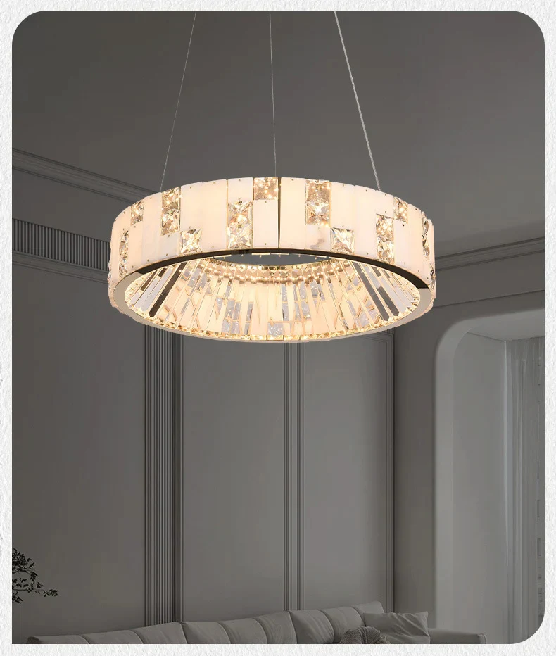 Edora  Spanish Marble Chandelier - Image 14