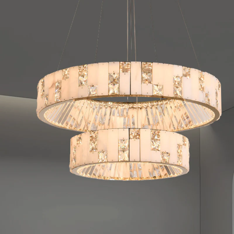 Edora  Spanish Marble Chandelier - Image 5