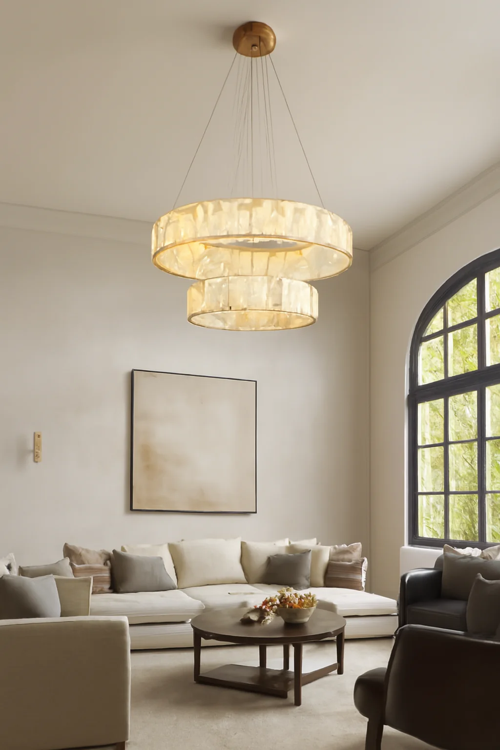 Edora  Spanish Marble Chandelier - Image 6