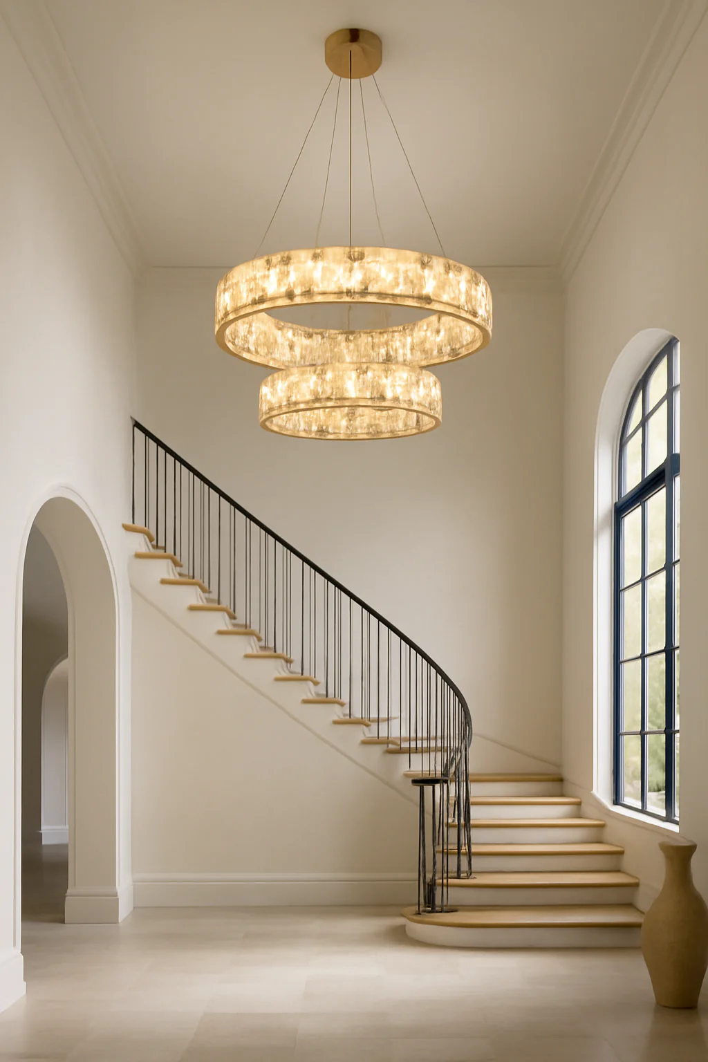 Edora  Spanish Marble Chandelier - Image 7