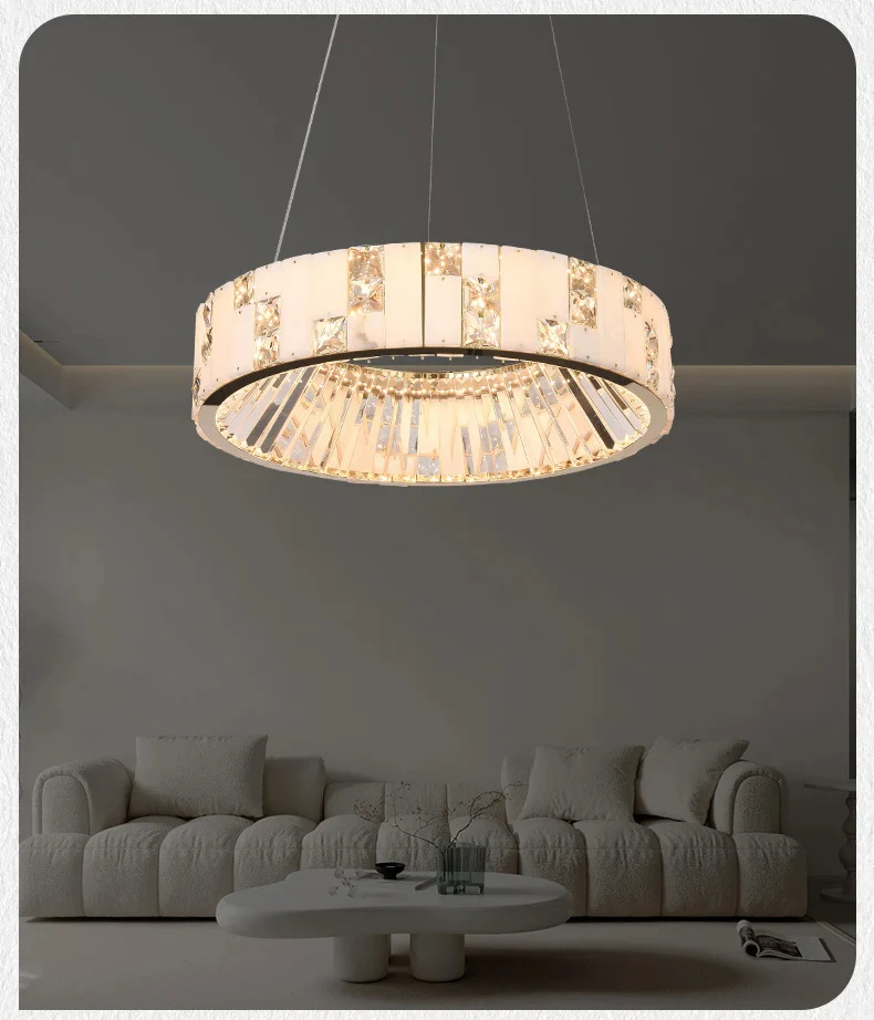 Edora  Spanish Marble Chandelier - Image 8