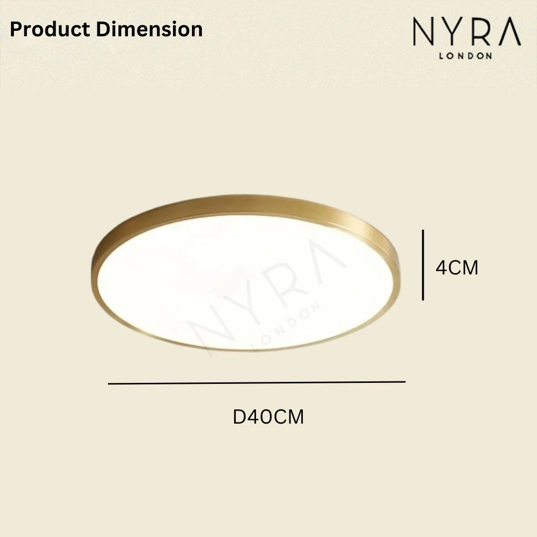 Elara Copper Ceiling Lamp - Image 12