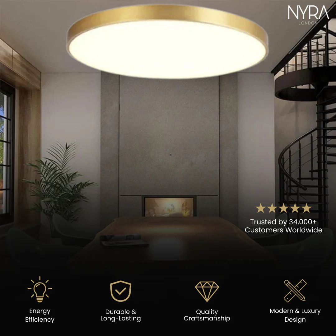Elara Copper Ceiling Lamp - Image 4