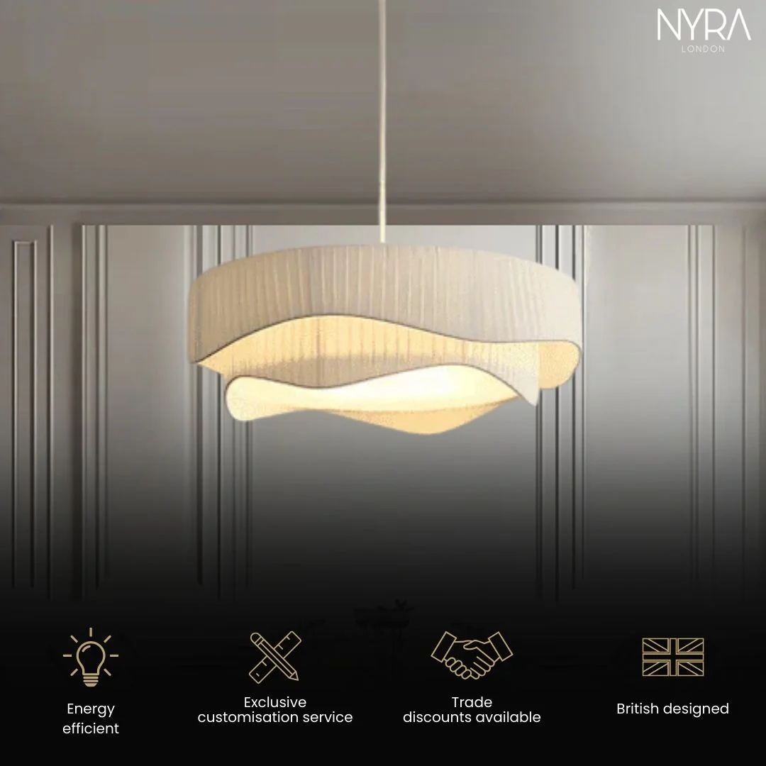 NYRA Fabric Pendant - Image 3