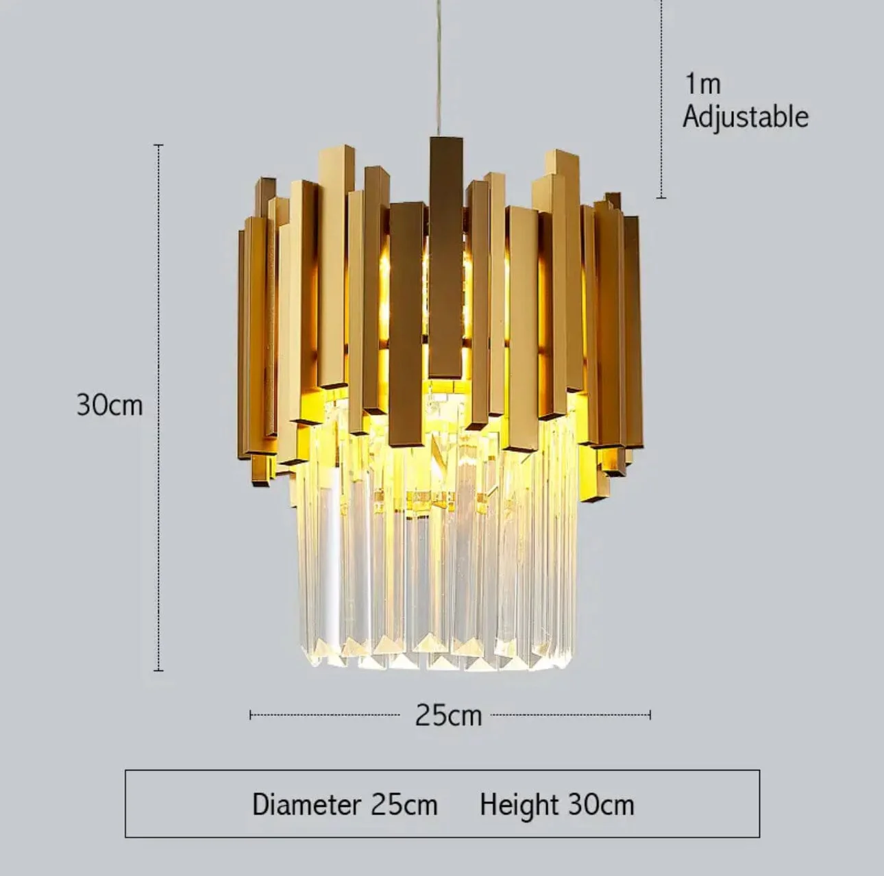 Elizabeth Crystal Pendants - Image 11