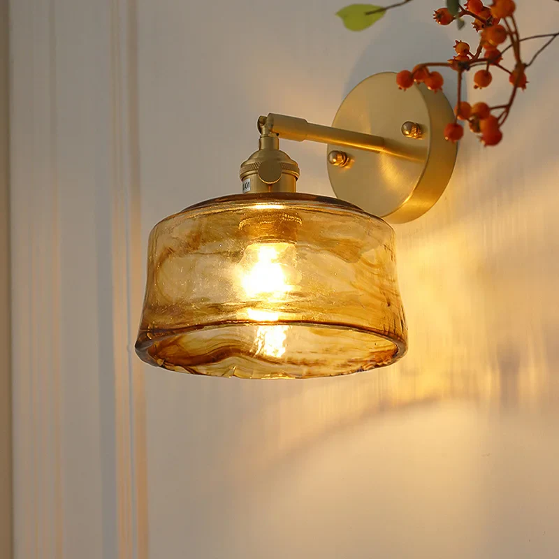 Elyndor Glass Wall Lamp