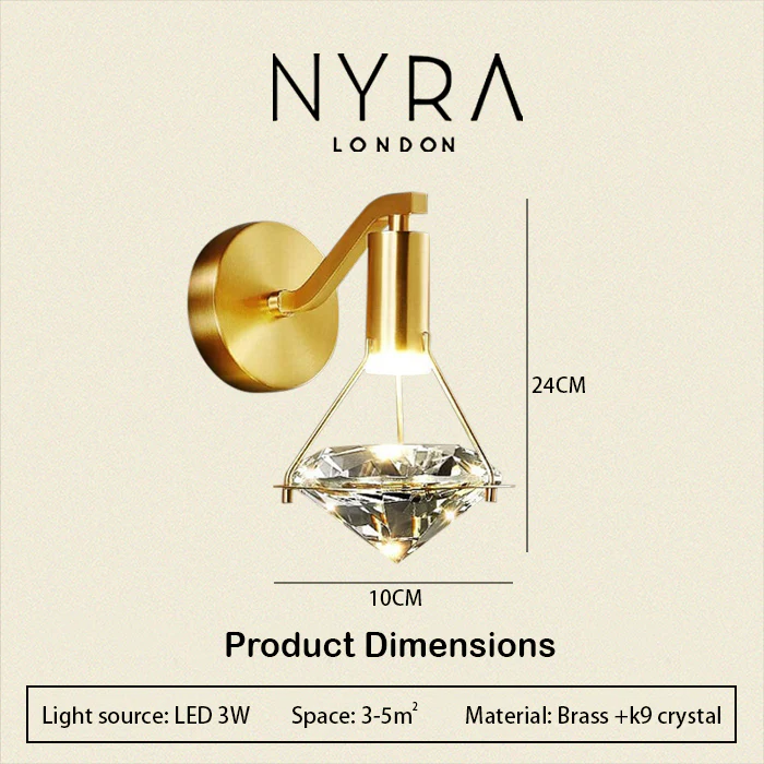 Emil Diamond Sconce - Image 18