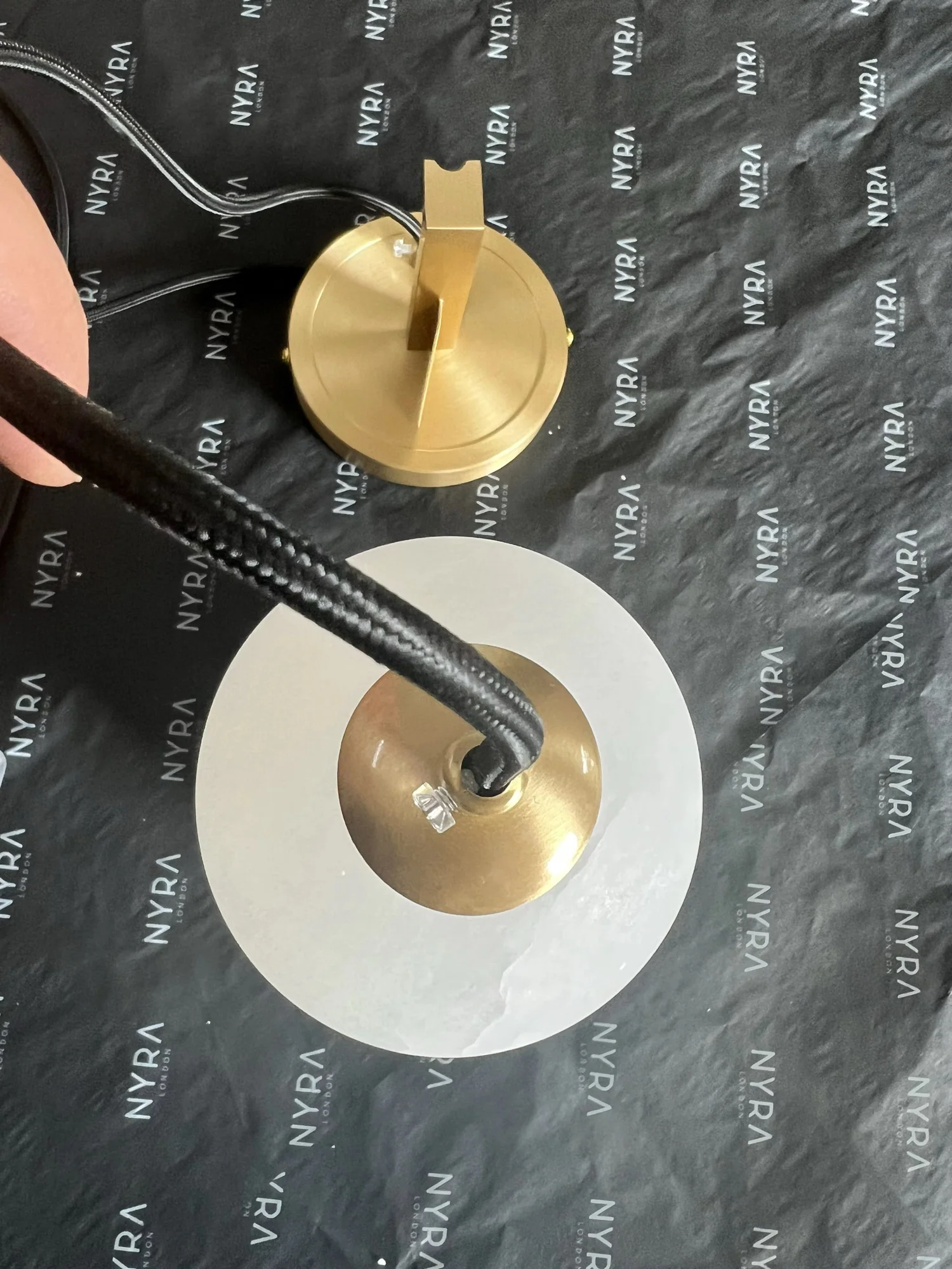 Ethereal Glow Marble Pendant - Image 10