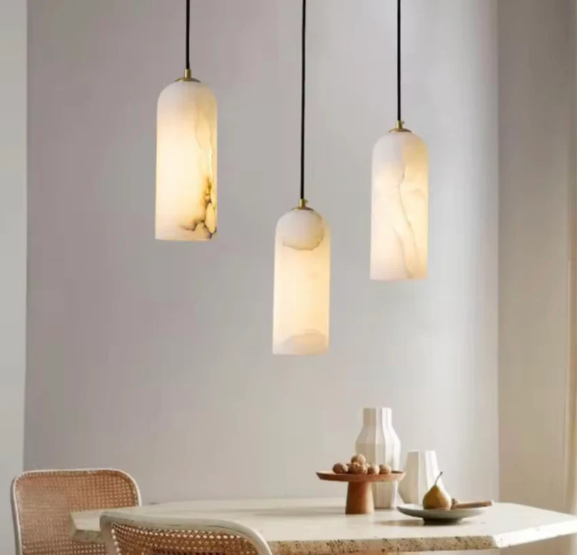 Ethereal Glow Marble Pendant - Image 8
