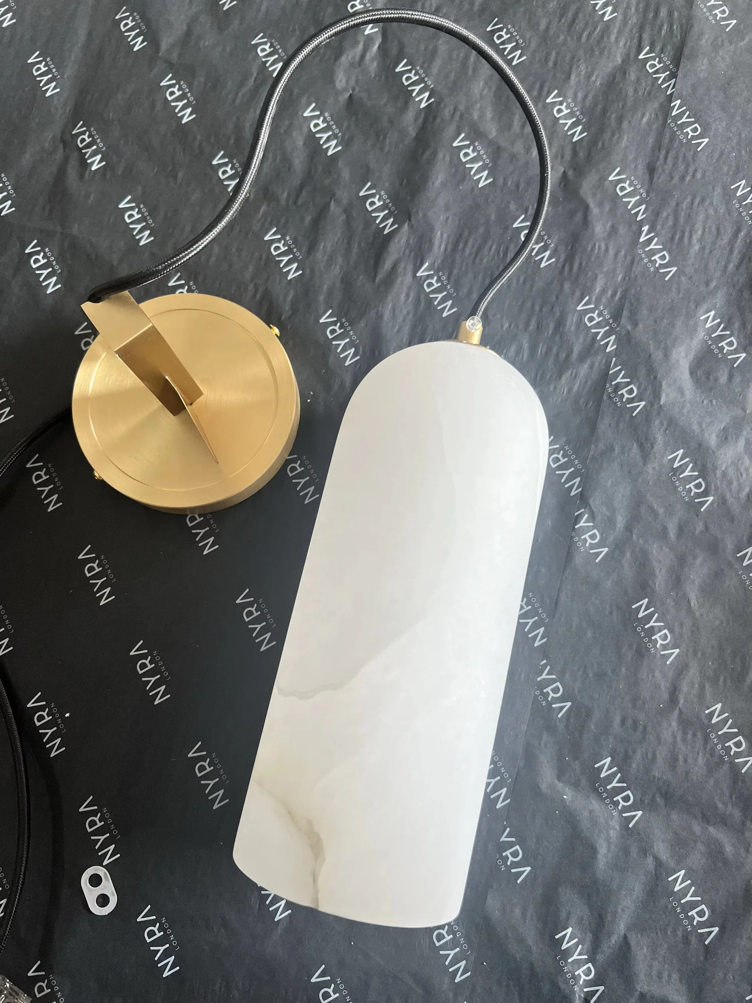 Ethereal Glow Marble Pendant - Image 9