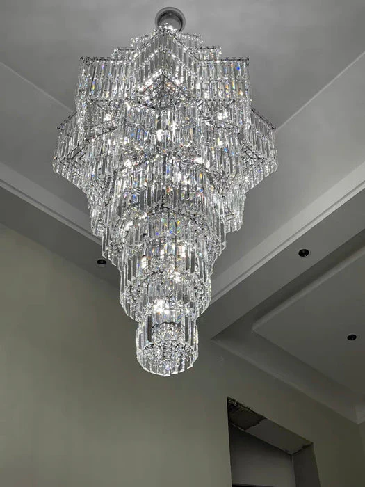 Ethereal Icefall Crystal Chandelier - Image 11