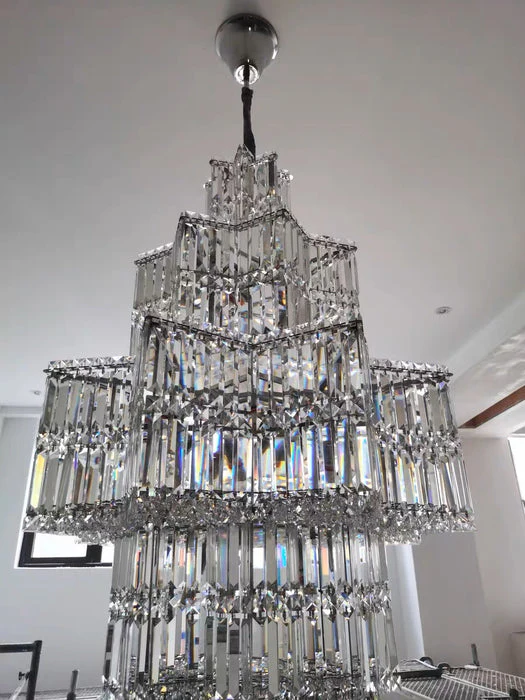 Ethereal Icefall Crystal Chandelier - Image 21