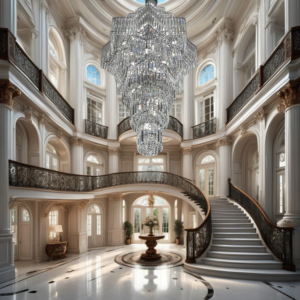Ethereal Icefall Crystal Chandelier - Image 22
