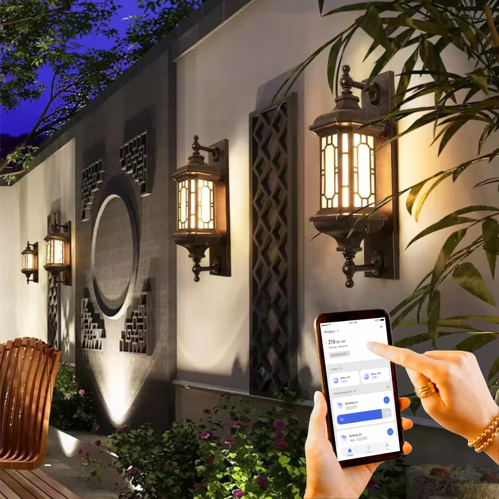 Retro Waterproof Porch Lamps - Image 10