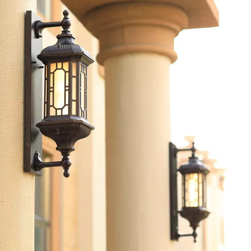 Retro Waterproof Porch Lamps - Image 4