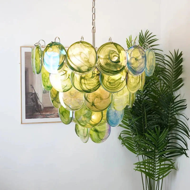 Ferano Multicolor Glass Pendant - Image 6