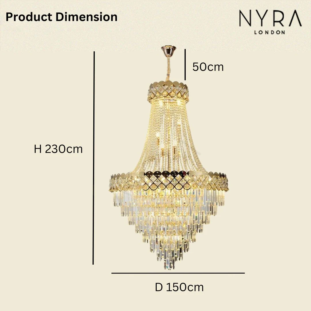 Finix Modern Crystal Chandelier - Image 17