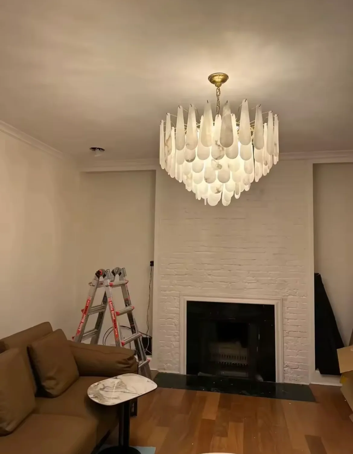 Flora Alabaster Chandelier - Image 14