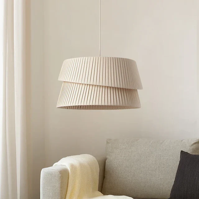 Japandi Fabric Chandelier - Image 3
