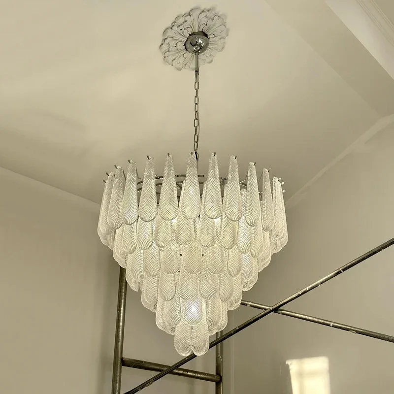 Frosted Veil Snowfall Chandelier - Image 21