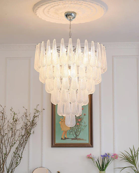 Frosted Veil Snowfall Chandelier - Image 23