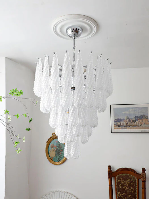 Frosted Veil Snowfall Chandelier - Image 24