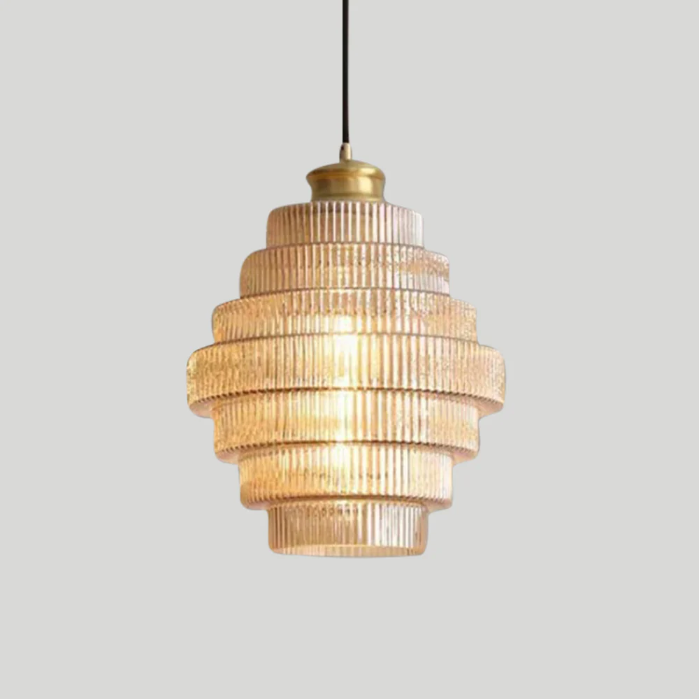 Gilded Layers Nordic Chandelier