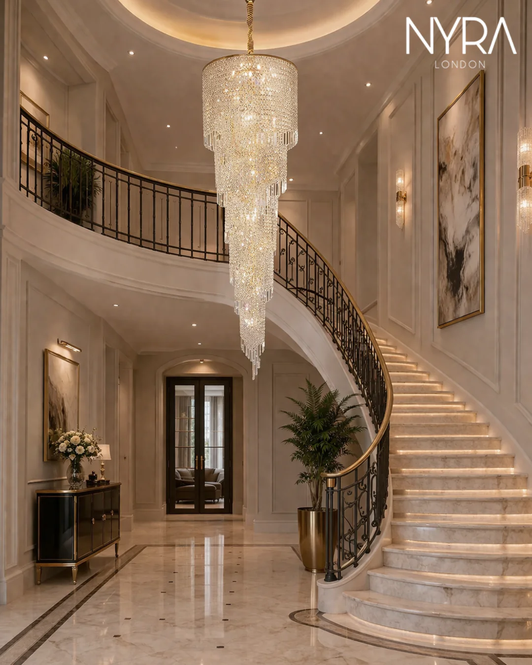 Glasgow Staircase Chandelier