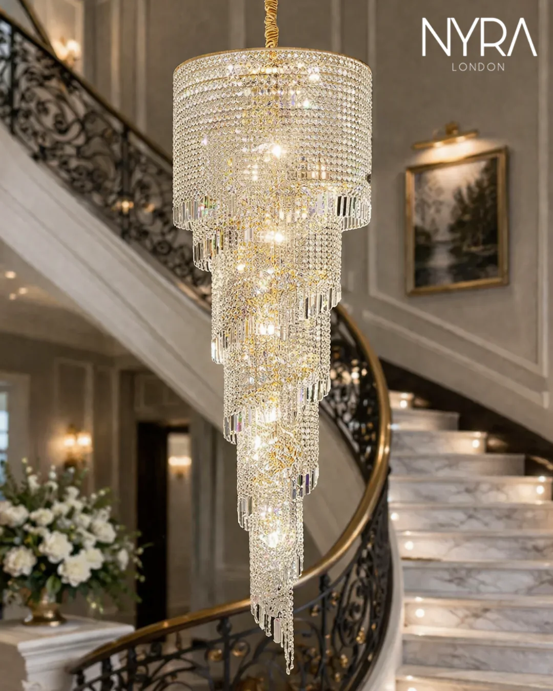 Glasgow Staircase Chandelier - Image 2