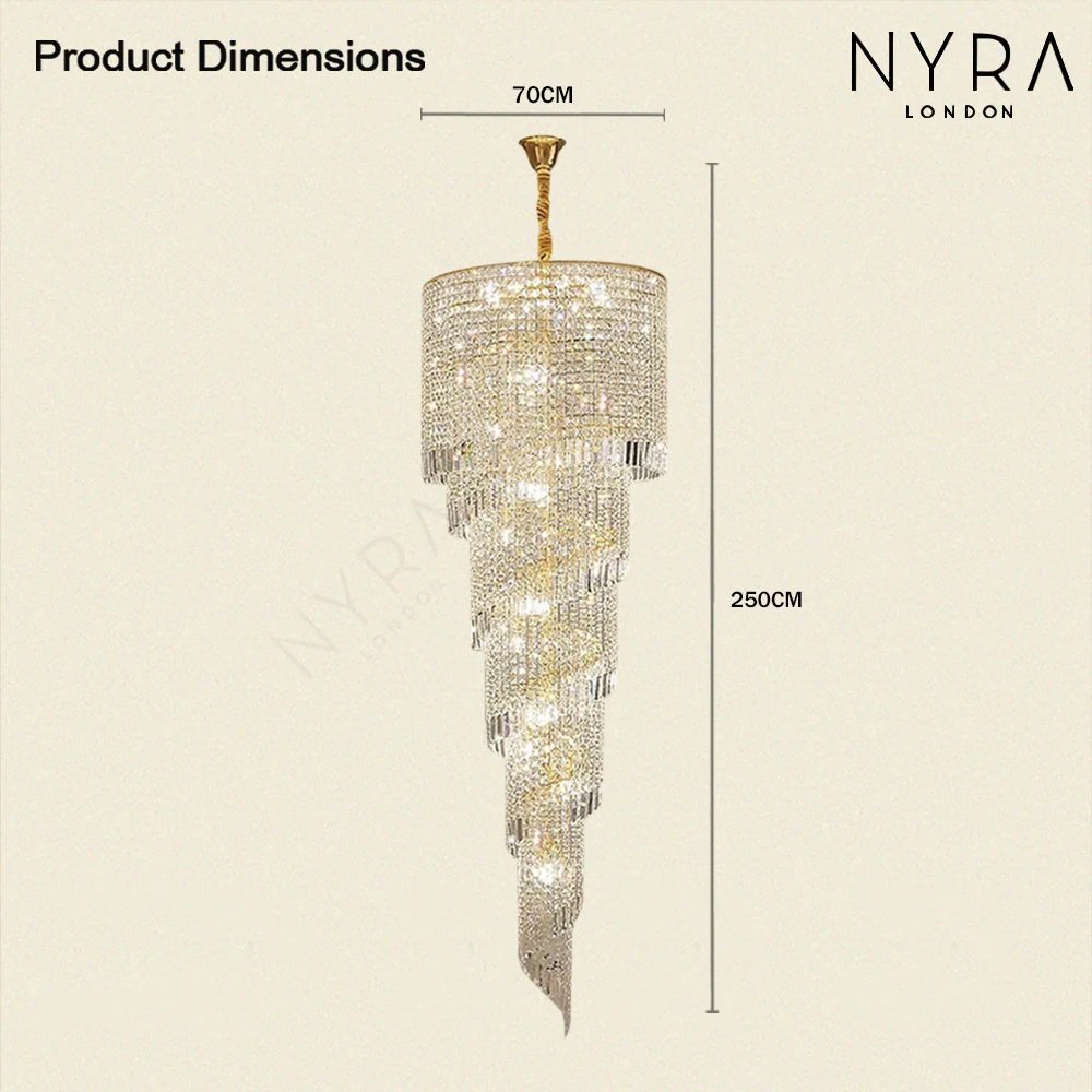 Glasgow Staircase Chandelier - Image 22